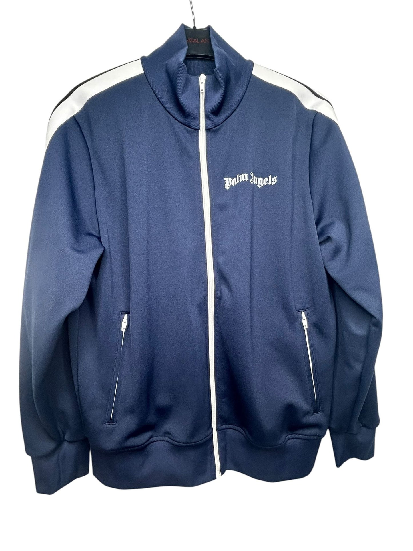Navy Blue Palm Angels Track Jacket