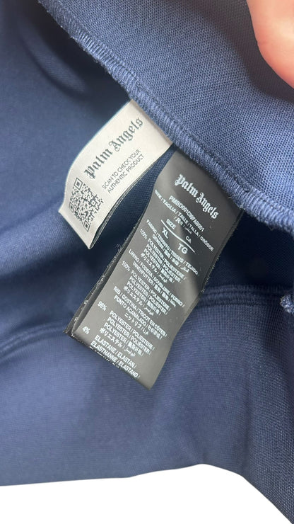 Navy Blue Palm Angels Track Jacket
