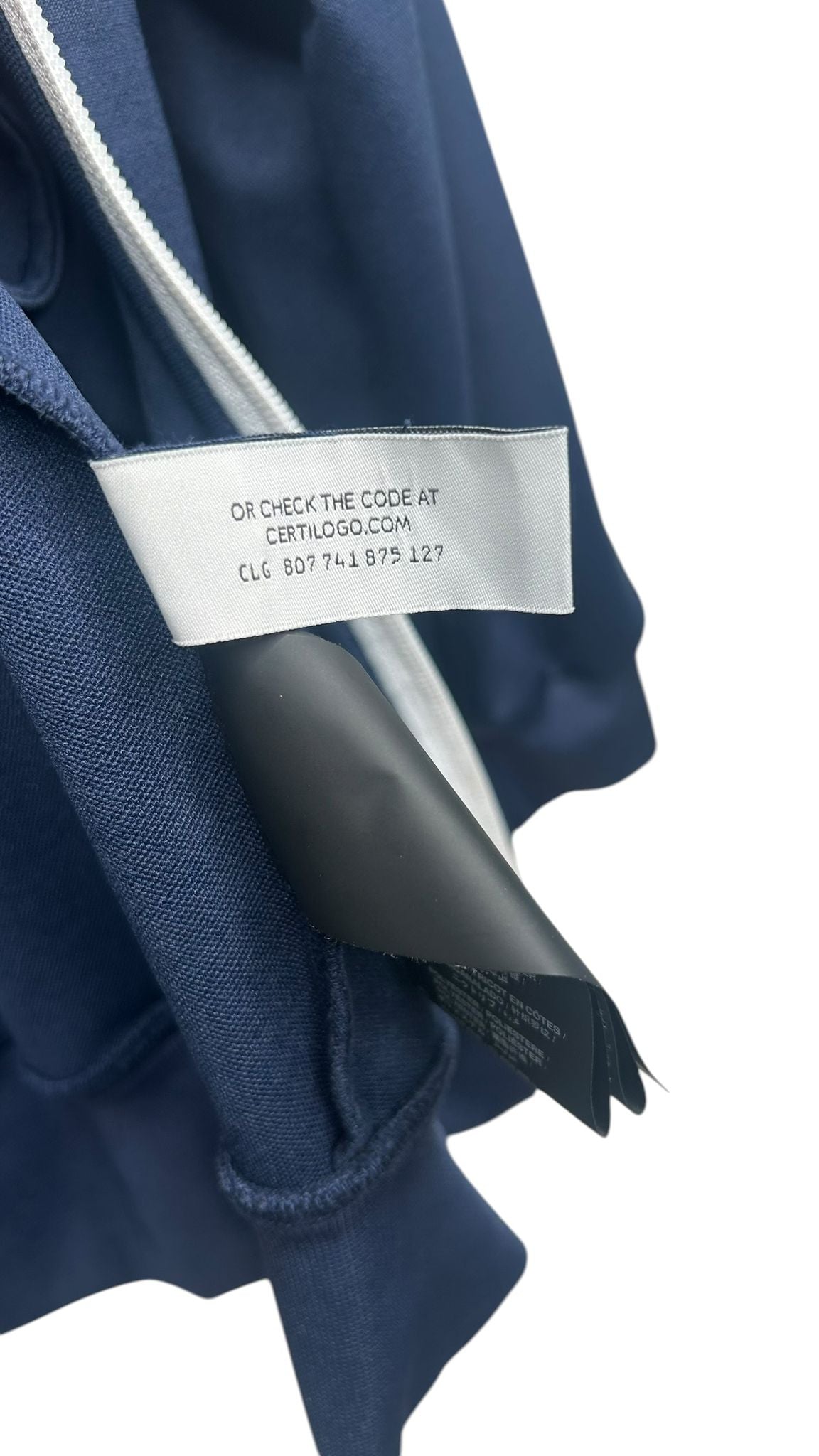 Navy Blue Palm Angels Track Jacket