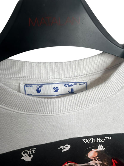 Off White Caravaggio Slim Crewneck Sweatshirt