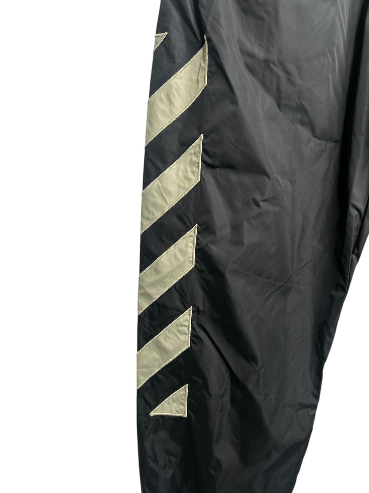 Off White Nylon Diag Track Pants