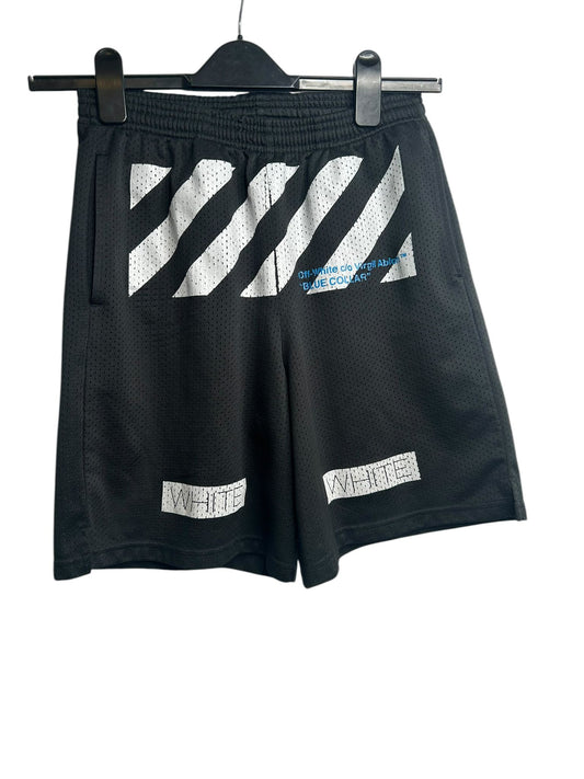 Off White Mesh Shorts