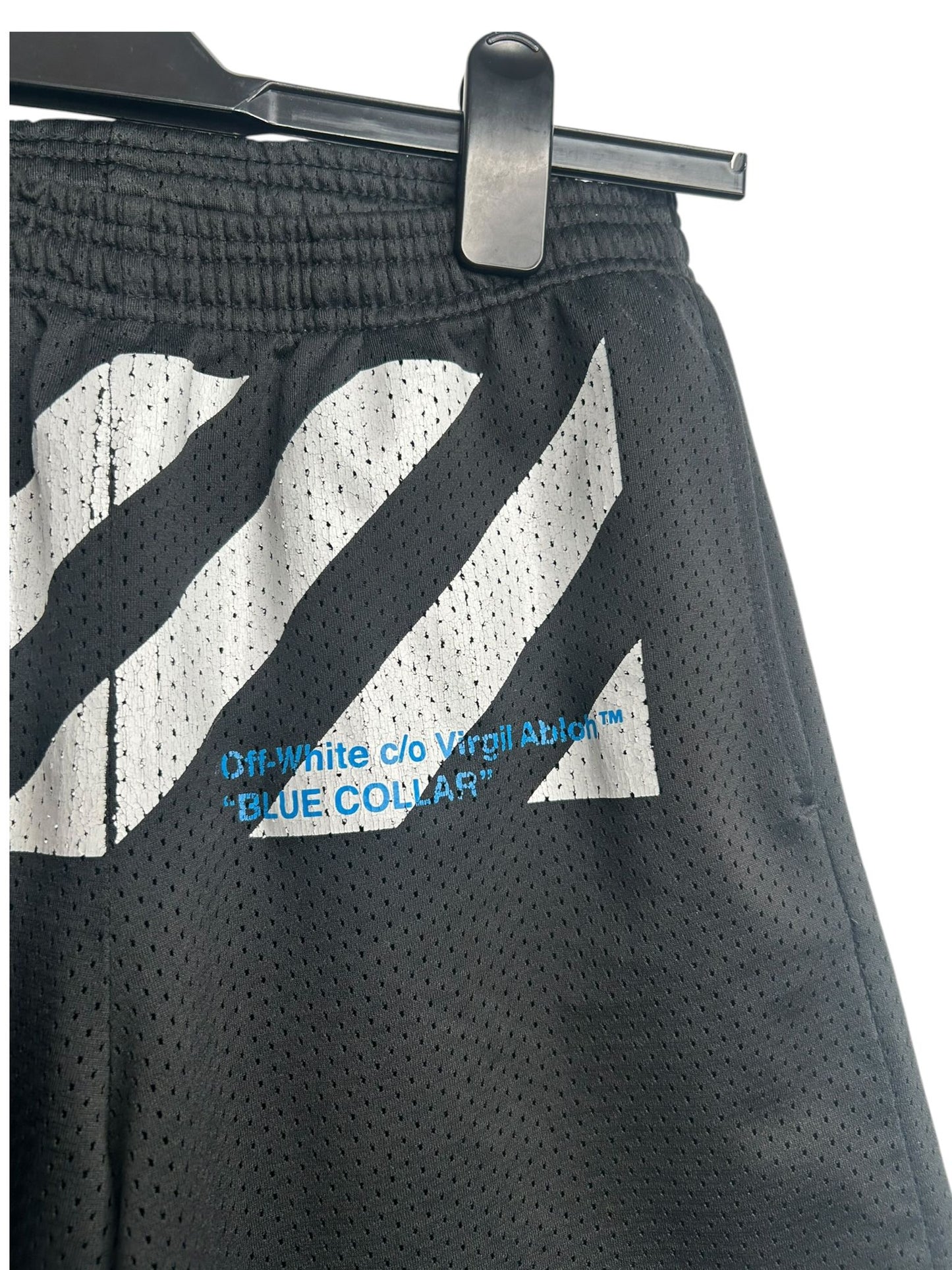 Off White Mesh Shorts