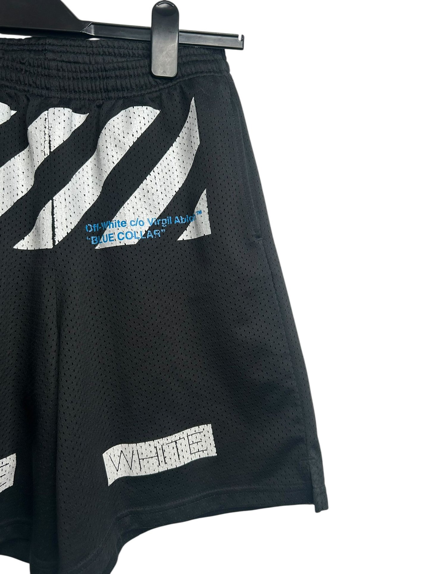 Off White Mesh Shorts